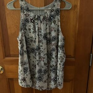 Loft outlet sleeveless blouse size large